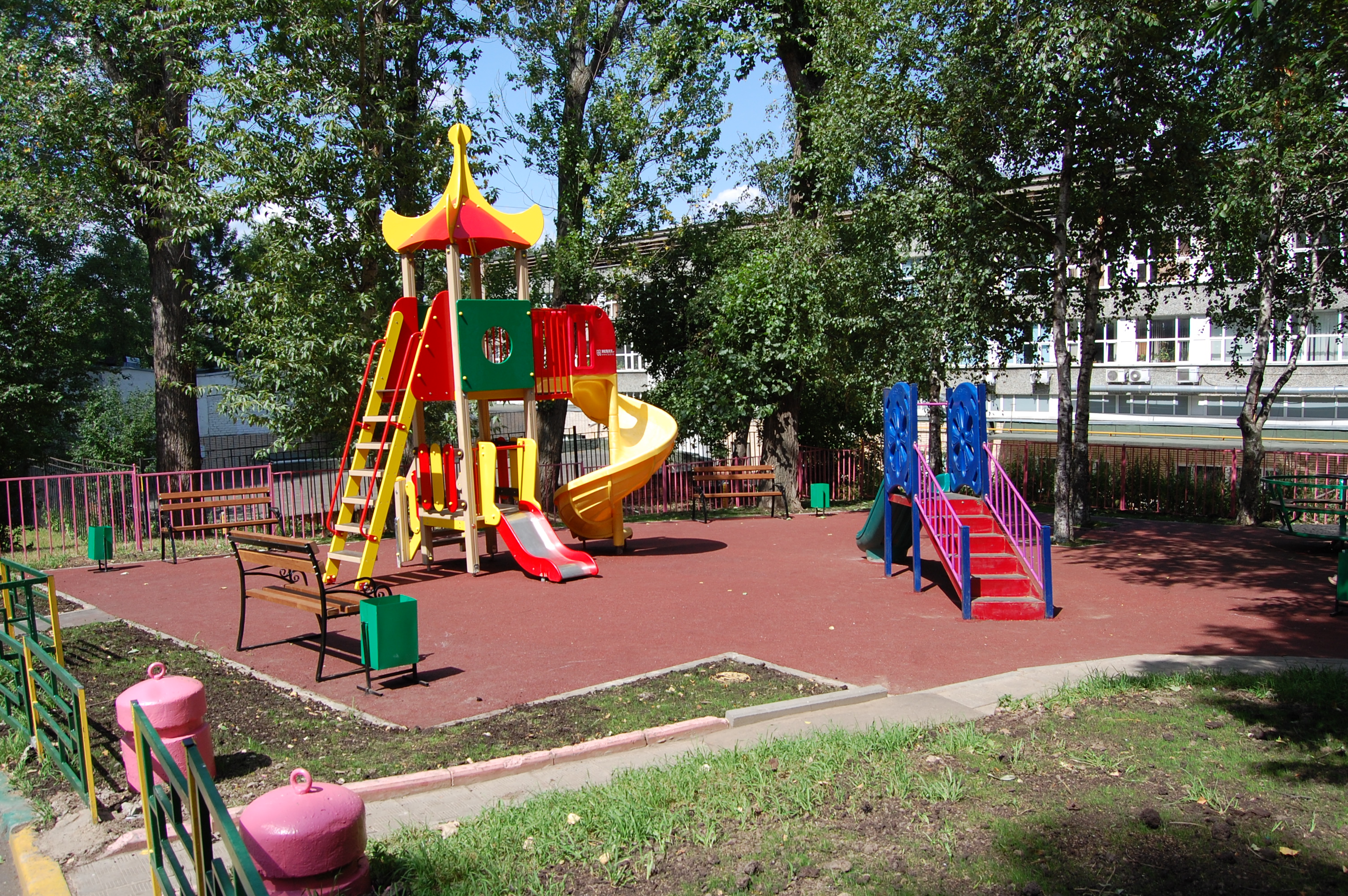 Благоустройство района