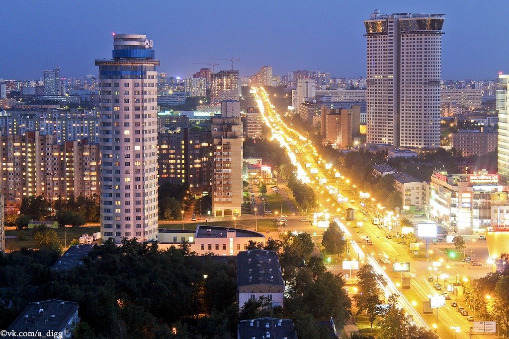 Виды района
