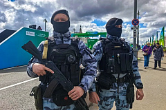 Безопасность проведения спортивных и религиозных мероприятий в столице обеспечена при содействии Росгвардии