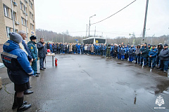 В Полиграфическом комплексе «Красная Звезда» прошла важная тренировка по эвакуации людей при возникновении пожара.
