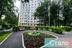 В районе Черемушки благоустроили двор на улице Обручева